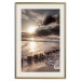 Wall Poster Broken Passion - seascape against a setting sun 138041 additionalThumb 25