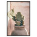 Poster Cactus in a Pot - Coniferous Plant in a Clay Pot 145241 additionalThumb 13