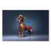 Canvas Print AI Dachshund Dog - Smiling Animal in Colorful Disguise - Horizontal 150241 additionalThumb 7
