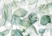 Large canvas print Delicate Touch of Nature - Plants in Pastel Delicate Greens on a White Background [Large Format] 151041 additionalThumb 5