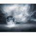 Wall Mural Lost World - cosmic landscape with a lonely moon and clouds 59741 additionalThumb 5