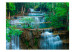 Photo Wallpaper Nature of Thailand - Landscape of Waterfalls Flowing into Water in the Forest 60041 additionalThumb 1