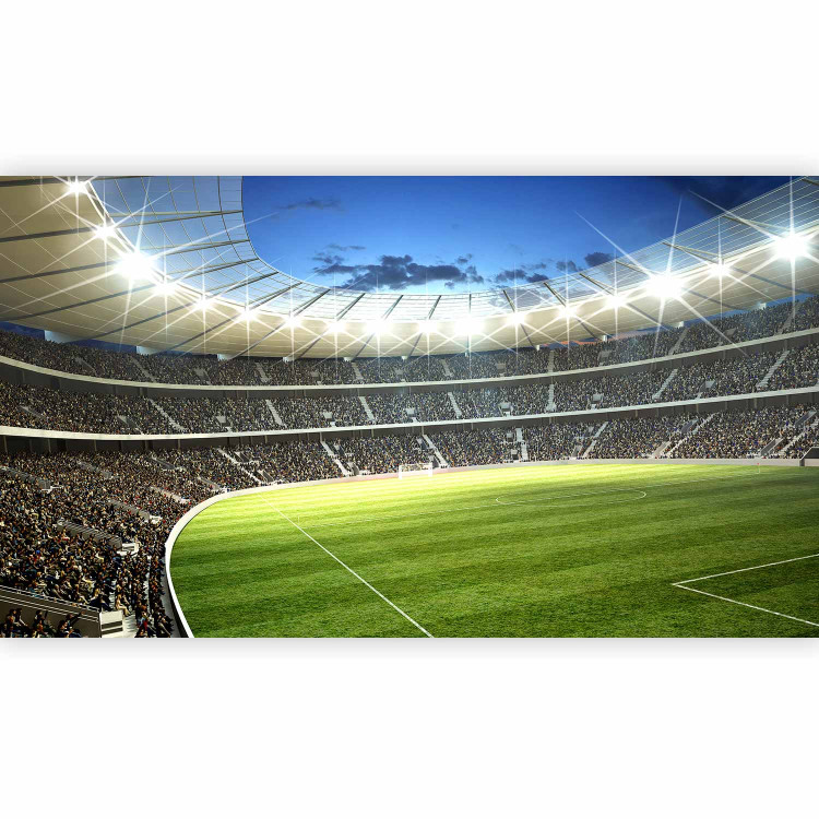 Wall Mural Football Match - Sports stadium filled with fans for a teenager 61141 additionalImage 5