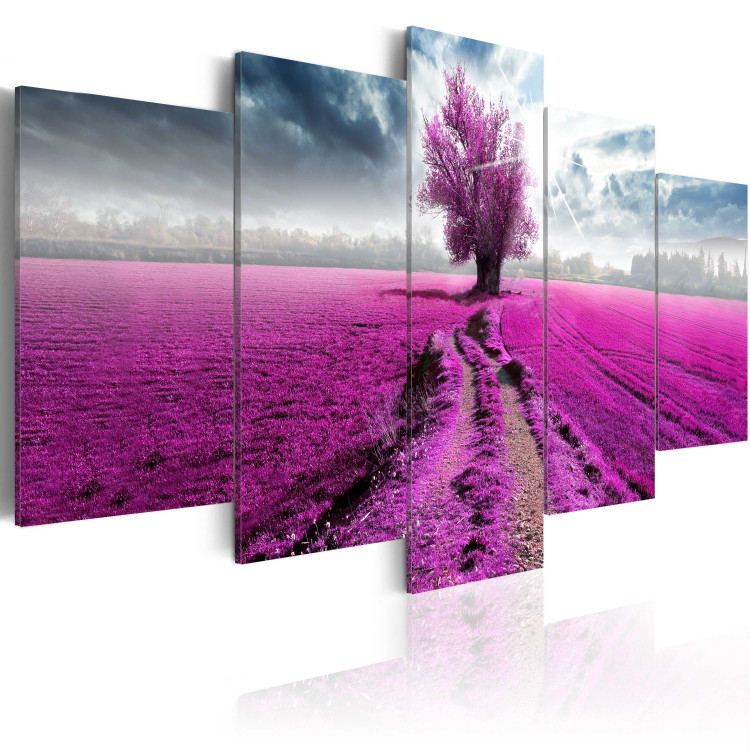 Canvas Art Print Purple Land 62341 additionalImage 2