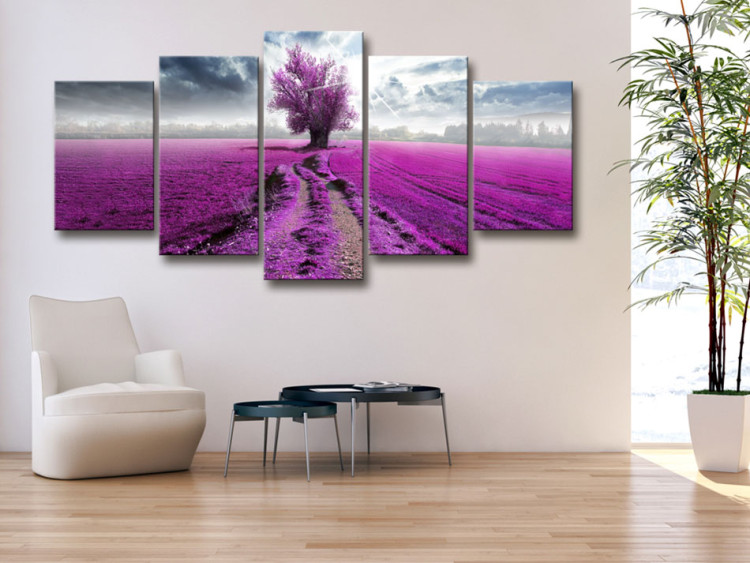 Canvas Art Print Purple Land 62341 additionalImage 3