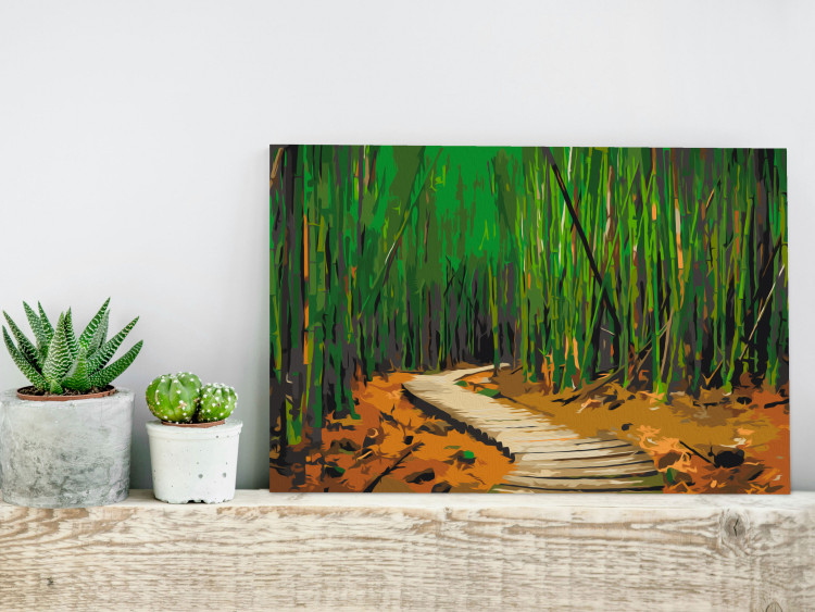 Paint by number Wooden Path 116751 additionalImage 2