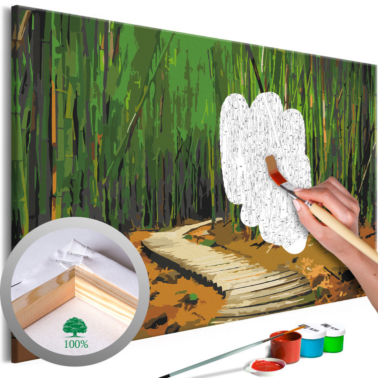 Paint by number Wooden Path 116751