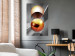 Wall Poster Newton's Pendulum - modern geometric composition in golden spheres 119251 additionalThumb 17