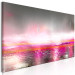 Canvas Abstract Art (1-part) - Pink World in Artistic Interpretation 122351 additionalThumb 2
