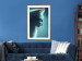 Wall Poster Night Wanderer - portrait of a cat in winter night blue lighting 124451 additionalThumb 13