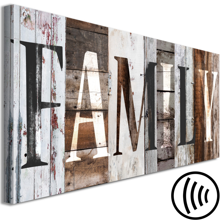 Canvas Print Board: Family (1 Part) Narrow 125651 additionalImage 6