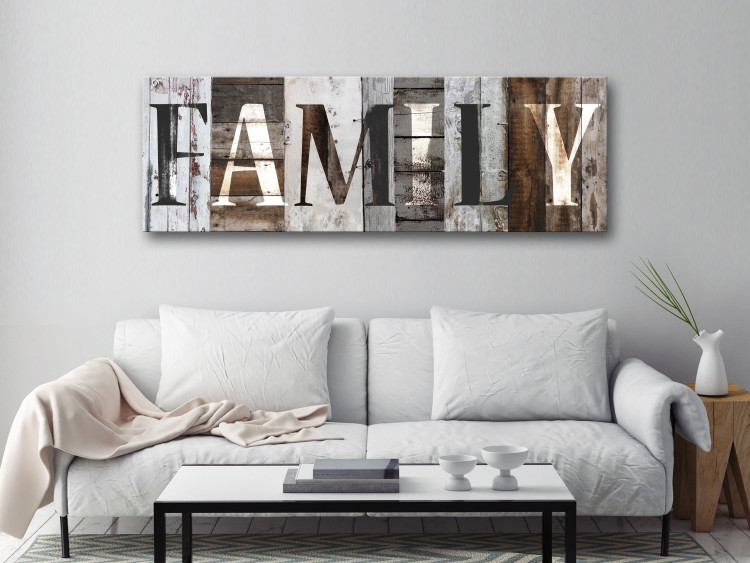 Canvas Print Board: Family (1 Part) Narrow 125651 additionalImage 3