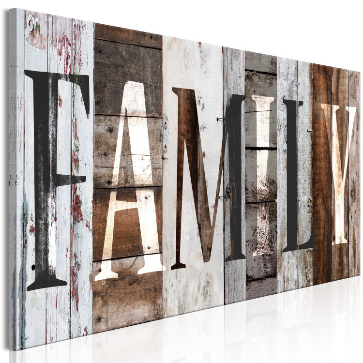 Canvas Print Board: Family (1 Part) Narrow 125651 additionalImage 2