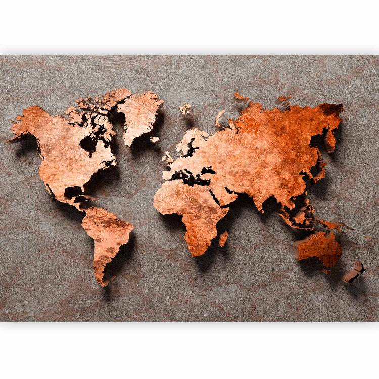 Wall Mural Copper Map 126651 additionalImage 5