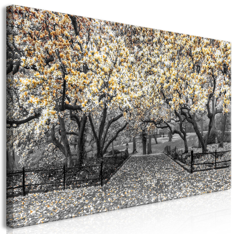 Large canvas print Magnolia Park - Orange II [Large Format] 128751 additionalImage 3