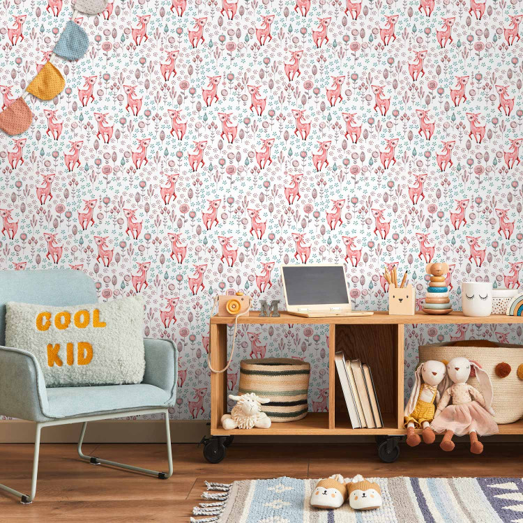 Modern Wallpaper Pastel Deer 129051 additionalImage 8