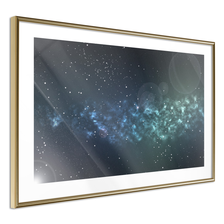 Poster Space - starry landscape and Milky Way against a dark cosmos background 129151 additionalImage 4