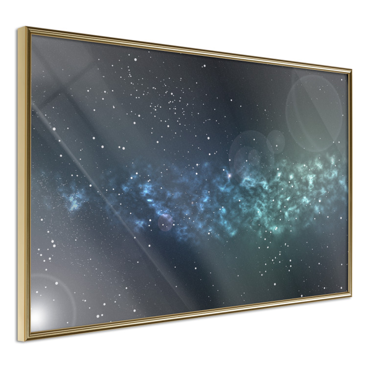 Poster Space - starry landscape and Milky Way against a dark cosmos background 129151 additionalImage 9