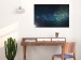Poster Space - starry landscape and Milky Way against a dark cosmos background 129151 additionalThumb 3
