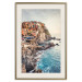 Wall Poster Magical Harbor - landscape of architecture on cliffs against the ocean 130451 additionalThumb 20