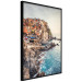 Wall Poster Magical Harbor - landscape of architecture on cliffs against the ocean 130451 additionalThumb 11