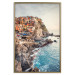 Wall Poster Magical Harbor - landscape of architecture on cliffs against the ocean 130451 additionalThumb 21