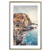 Wall Poster Magical Harbor - landscape of architecture on cliffs against the ocean 130451 additionalThumb 14