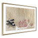 Wall Poster Biplane - mural of an airplane and red graffiti on a light wall 132451 additionalThumb 8