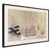Wall Poster Biplane - mural of an airplane and red graffiti on a light wall 132451 additionalThumb 3
