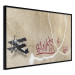 Wall Poster Biplane - mural of an airplane and red graffiti on a light wall 132451 additionalThumb 10