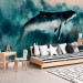 Photo Wallpaper Big fish - fantasy landscape with whale on the background of turquoise ocean 134251 additionalThumb 8