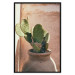 Wall Poster Cactus in a Pot - succulent in a pot against the bright sunlight 134751 additionalThumb 18