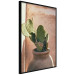 Wall Poster Cactus in a Pot - succulent in a pot against the bright sunlight 134751 additionalThumb 13