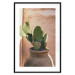 Wall Poster Cactus in a Pot - succulent in a pot against the bright sunlight 134751 additionalThumb 17