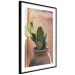 Wall Poster Cactus in a Pot - succulent in a pot against the bright sunlight 134751 additionalThumb 8