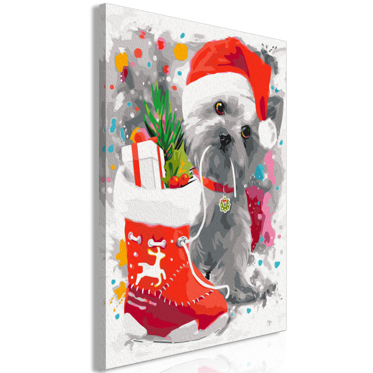 Paint by number Christmas Puppy 137951 additionalImage 5