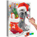 Paint by number Christmas Puppy 137951 additionalThumb 4