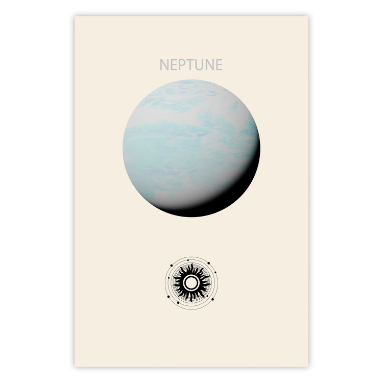 Wall Poster Neptune - Gaseous Giant Planet With the Solar System 146251