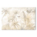 Canvas Print Tropical Safari - Wild Animals in Beige Shades 151251 additionalThumb 7