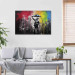 Canvas Print Singin’ in the Rain - Colorful Graffiti in the Style of Banksy 151751 additionalThumb 5