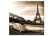 Canvas Print Next to the Eiffel Tower 50451