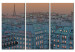 Canvas Print Paris - the city goes to sleep 55651