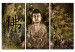Canvas Buddha statue 58851