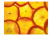 Wall Mural Orange Slices - Fruit Motif in the Sun for the Kitchen or Room 60251 additionalThumb 1