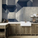 Photo Wallpaper Concrete City - Futuristic 3D background with geometric concrete shapes 61051 additionalThumb 6