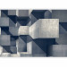 Photo Wallpaper Concrete City - Futuristic 3D background with geometric concrete shapes 61051 additionalThumb 5