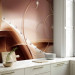 Wall Mural Copper skies - abstract with brown ornaments and pearls 96851 additionalThumb 7