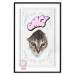 Poster OMG! - Playful composition with a cat and English text on a white background 114361 additionalThumb 20