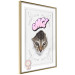 Poster OMG! - Playful composition with a cat and English text on a white background 114361 additionalThumb 9