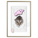 Poster OMG! - Playful composition with a cat and English text on a white background 114361 additionalThumb 12